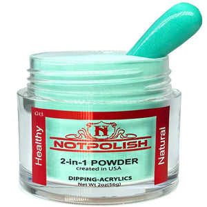 Notpolish 2-in1 Powder (Glow In The Dark) - G13 Luminous Ladies