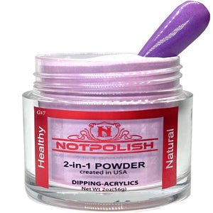 Notpolish 2-in1 Powder (Glow In The Dark) - G17 Juicy Berry