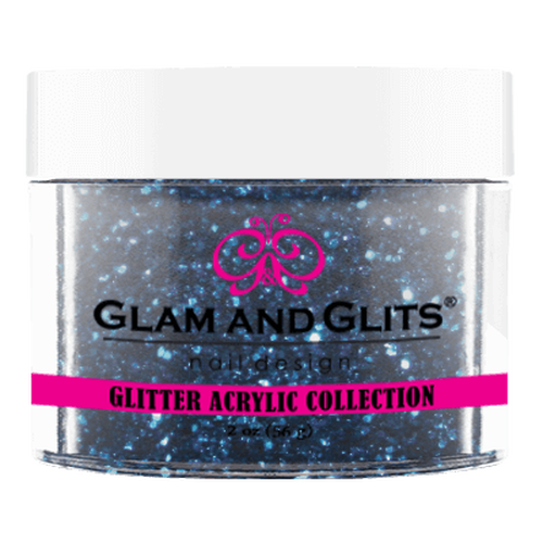 Glam And Glits - Glitter Acrylic (2oz) - 01 WESTERN BLUE