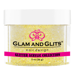 Glam And Glits - Glitter Acrylic (2oz) - 12 YELLOW CRYSTAL