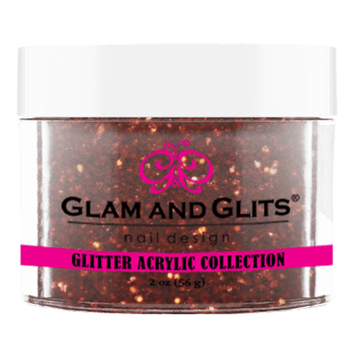 Glam And Glits - Glitter Acrylic (2oz) - 19 GOLDEN ORANGE