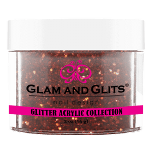 Glam And Glits - Glitter Acrylic (2oz) - 19 GOLDEN ORANGE