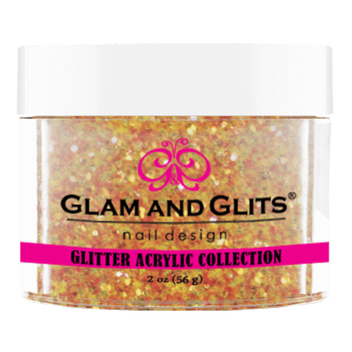 Glam And Glits - Glitter Acrylic (2oz) - 20 HALLOWEEN ORANGE