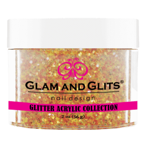 Glam And Glits - Glitter Acrylic (2oz) - 20 HALLOWEEN ORANGE