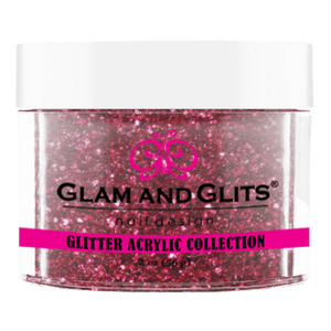 Glam And Glits - Glitter Acrylic (2oz) - 22 BURGUNDY RED