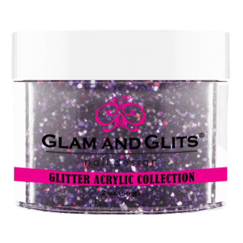 Glam And Glits - Glitter Acrylic (2oz) - 42 BLACK BERRY