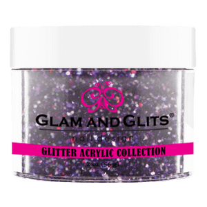 Glam And Glits - Glitter Acrylic (2oz) - 42 BLACK BERRY