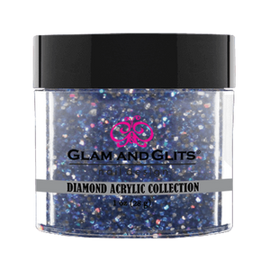 Glam And Glits - Diamond Acrylic (1oz) - DAC53 JET SET