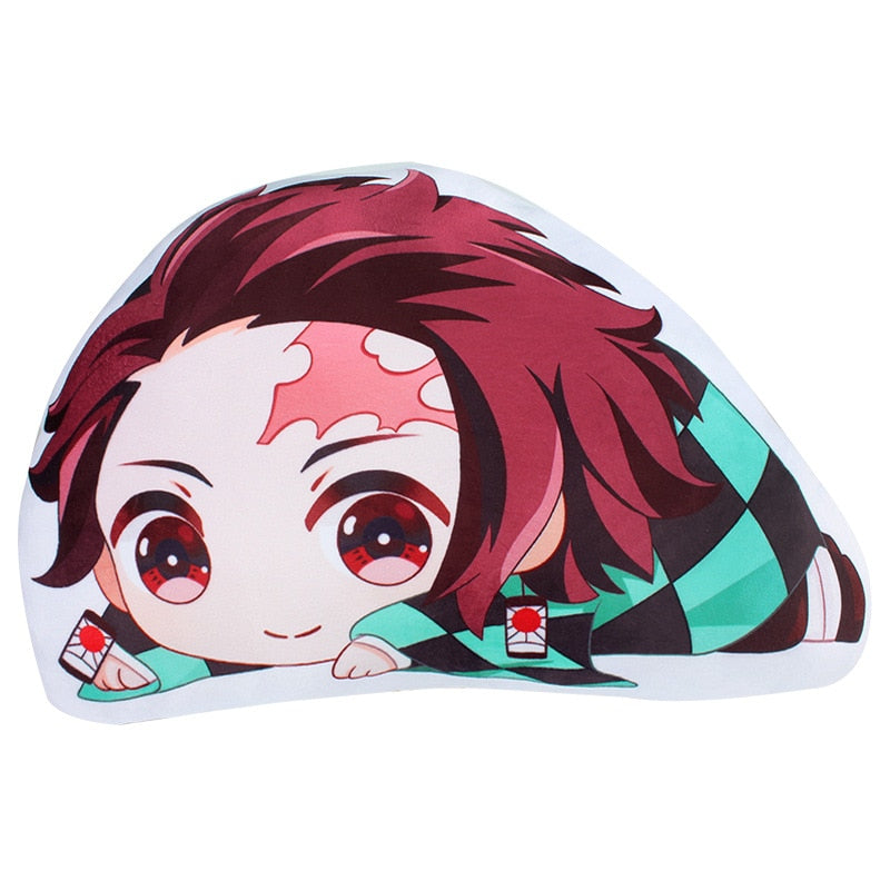 Anime Demon Slayer Kimetsu no Yaiba Kamado Nezuko Cosplay Doll Plush Stuffed Cushion Throw Pillow Toy Gift NEW Nezuko Tanjirou