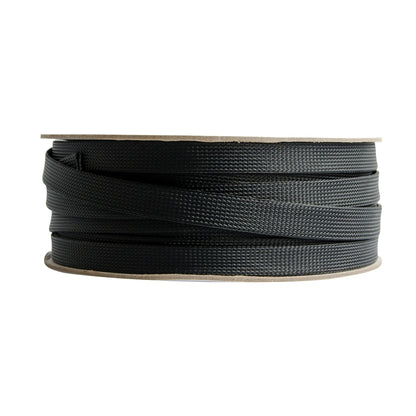 Dropship 1/5/10/50/M Black Insulated Braid Sleeving 4/6/8/10/12/14/20/25mm Tight PET Wire Cable Gland Protection Cable Sleeve