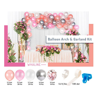 12ft Table Balloon Arch Kit For Birthday Party Wedding Graduation Christmas Decorations Baby Shower Bachelor Party Supplies