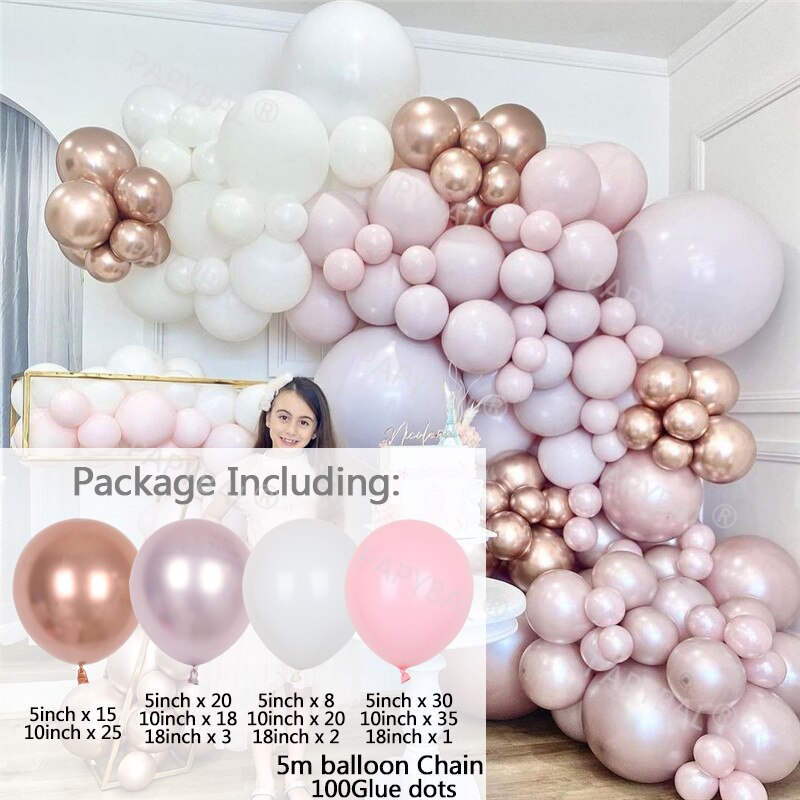 1set Forest Green Garland Arch Kit Gold Balloons 4D Chrome Metallic Foil Balls Party Decor Wedding Birthday Baby Shower Globos