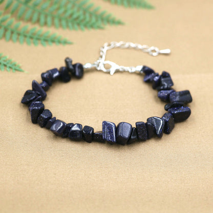 35 Styles Natural Chip Stone Women Bracelet Tiger Eye Lapis Lazuli Labradorite Beads Bracelets For Women Healing Energy Bracelet