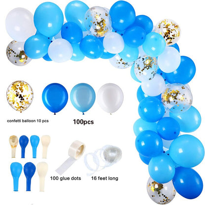 12ft Table Balloon Arch Kit For Birthday Party Wedding Graduation Christmas Decorations Baby Shower Bachelor Party Supplies