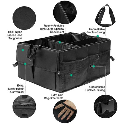 Car Trunk Organizer Eco-Friendly Super Strong &amp; Durable Collapsible Cargo Storage Box For Auto Trucks SUV Trunk Box / Box