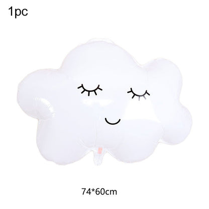 1set Ice Cream Donut Lip Popcorn Candy Foil Balloons Baby Shower Happy Birthday Party Decoration Balloon Boy Girl Kid Cute Toys