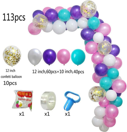 12ft Table Balloon Arch Kit For Birthday Party Wedding Graduation Christmas Decorations Baby Shower Bachelor Party Supplies