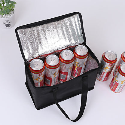 2023 Thermal Bag Insulated Beer Cooler Box Outdoor Picnic Lunch Bento Bags Trip BBQ Meal Drink Zip Pack Camping Supplies 아이스박스