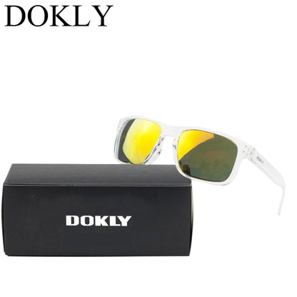 Dokly New Fashion Hot Classic Brand Designer Sunglass Men's ken block Sunglasses Women Men UV400 Sun Glasses