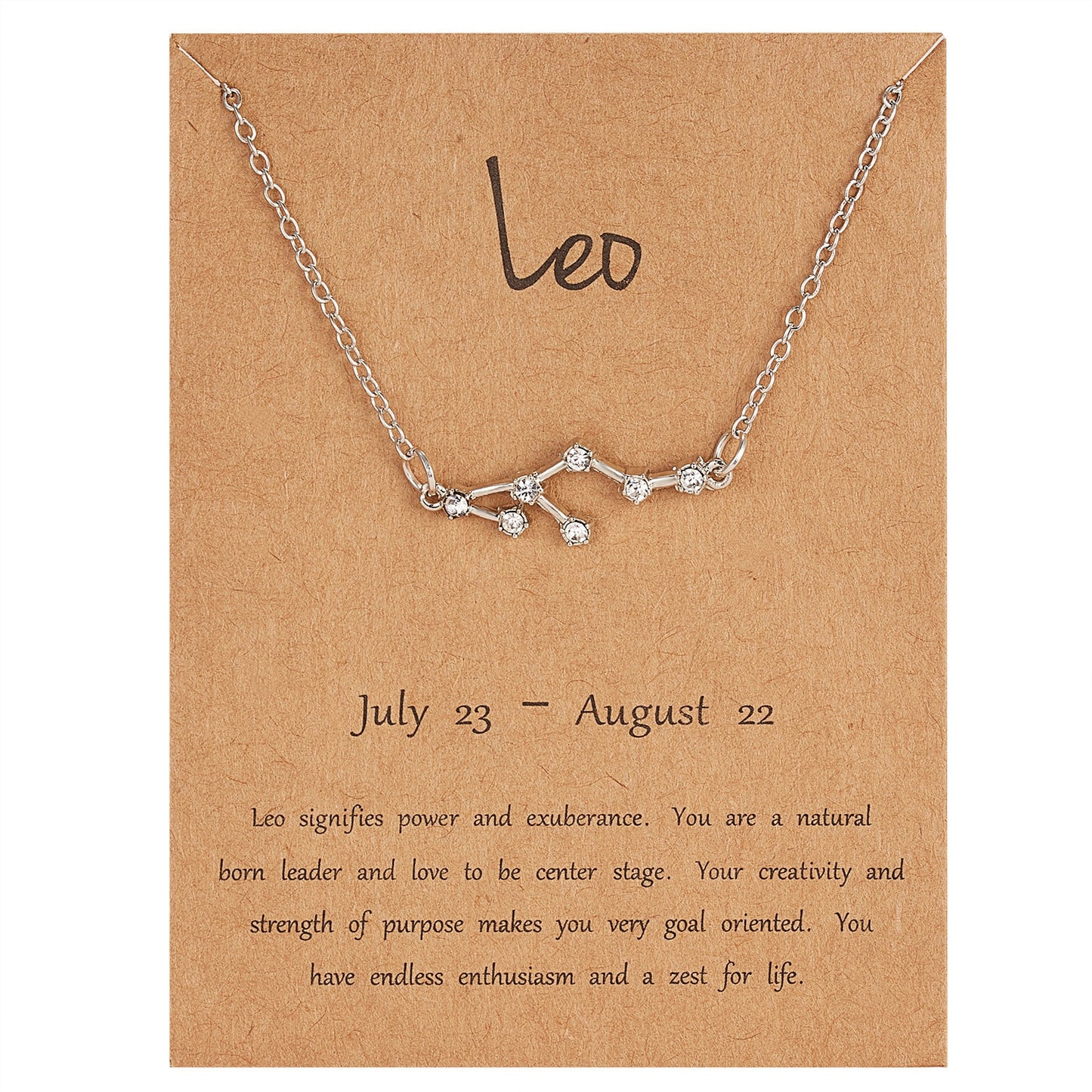 12 Constellation Pendant Necklaces Jewelry Choker Necklace Zodiac Sign Charm Necklace Birthday Gifts Aquarius Pisces Leo Virgo