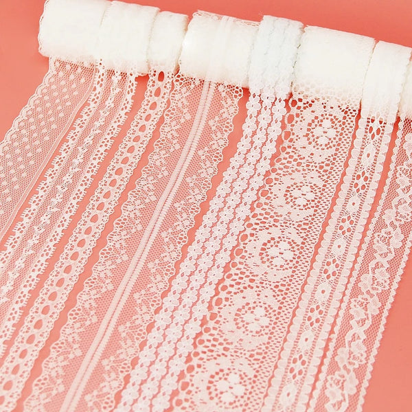 Pink Lace Trim, .5 Inch Width, by the Yard -  Canada