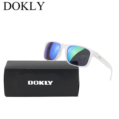 Dokly New Fashion Hot Classic Brand Designer Sunglass Men's ken block Sunglasses Women Men UV400 Sun Glasses