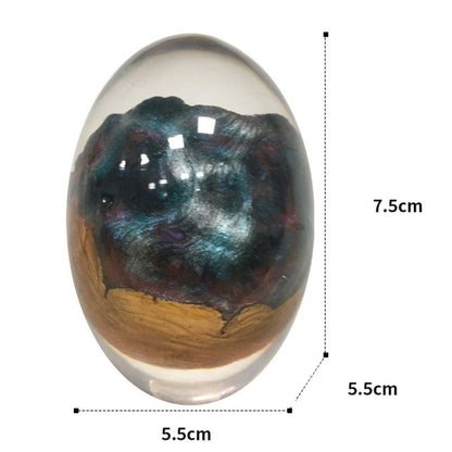 Crystal Lava Dragon Egg Ornamental Collection Decor Dinosaur Egg Statue Resin Dragon Egg Minerale Gemstone Home Decoration