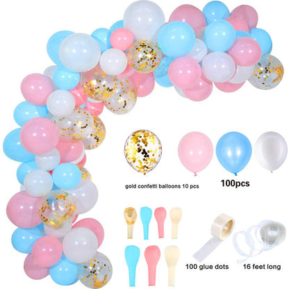 12ft Table Balloon Arch Kit For Birthday Party Wedding Graduation Christmas Decorations Baby Shower Bachelor Party Supplies