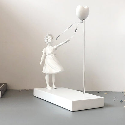 Banksy sculpture collection LV balloon dogs collection