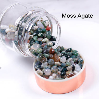 Natural  Crystal Elixir Bottles gemstone Glass  therapy stone Tea filter filter bottle Healing Crystal Infuser Energy cup