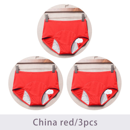 3pcs/Set Leak Proof Menstrual Panties Women Period Underwear Sexy Pants Incontinence Underwear Briefs Dropshipping DULASI