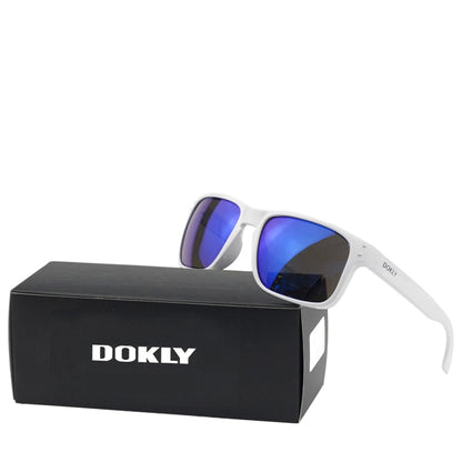 Dokly New Fashion Hot Classic Brand Designer Sunglass Men's ken block Sunglasses Women Men UV400 Sun Glasses