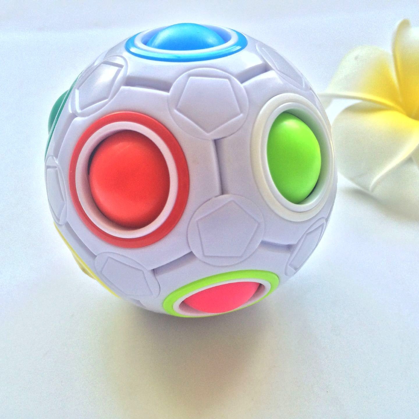 Creative Magic Cube stress Ball Antistress Rainbow press Football Puzzle Montessori Kids Toys for Children Reliever Toy