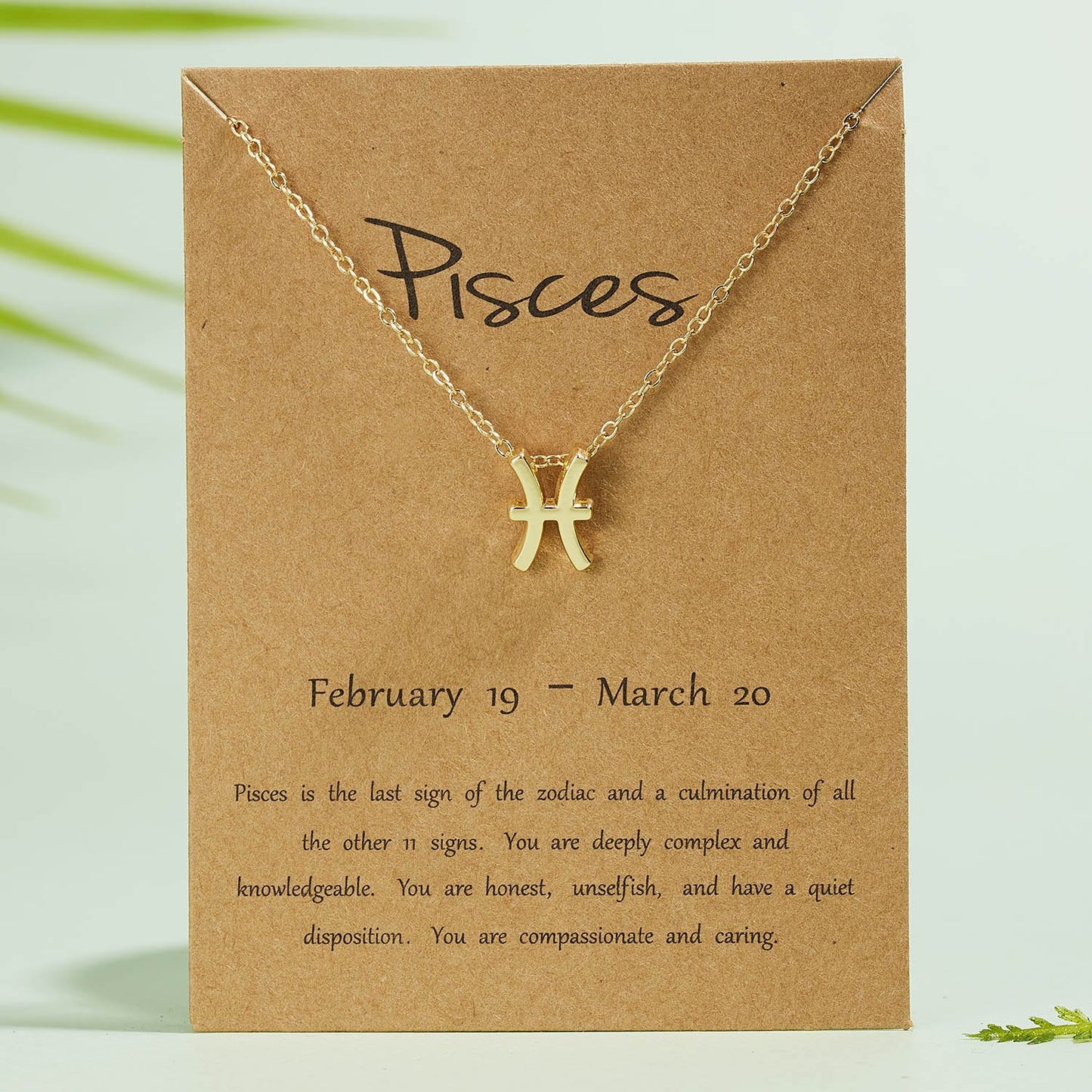 New Constellation Zodiac Sign Necklaces Jewelry for Women Girls Designed 12 Horoscope Taurus Aries Leo Necklaces Jewelry Gifts