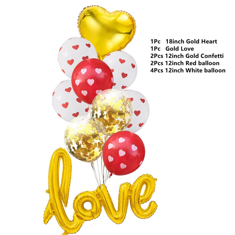2020 Wedding Decoration Love Balloon Bride To Be Mr Mrs Wedding Balloon Baby Shower Table Decor Bachelorette Party Supplies