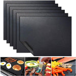 2pcs Non-stick BBQ Grill Mat Baking Mat BBQ Tools Cooking Grilling Sheet Heat Resistance Easily Cleaned Kitchen Tools