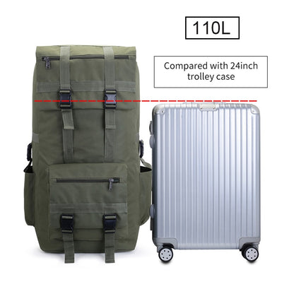 110L Large Capacity Backpack Military Tactics Molle Army Bag Men Backpack Rucksack for Hike Travel Backpacks