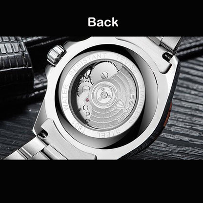 New Famous Brand TEVISE Automatic Mechanical Man Watches Business Men's Stailness Steel Wristwatch Luxury Watch Men Reloj Hombre