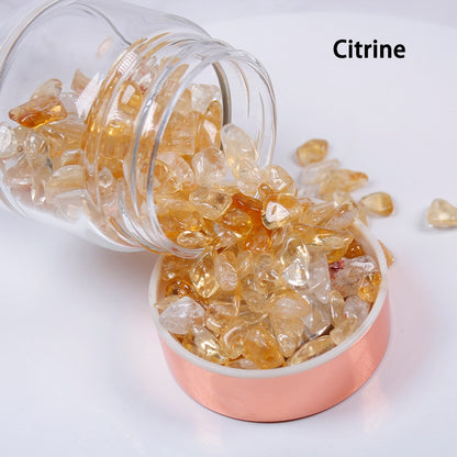 Natural  Crystal Elixir Bottles gemstone Glass  therapy stone Tea filter filter bottle Healing Crystal Infuser Energy cup