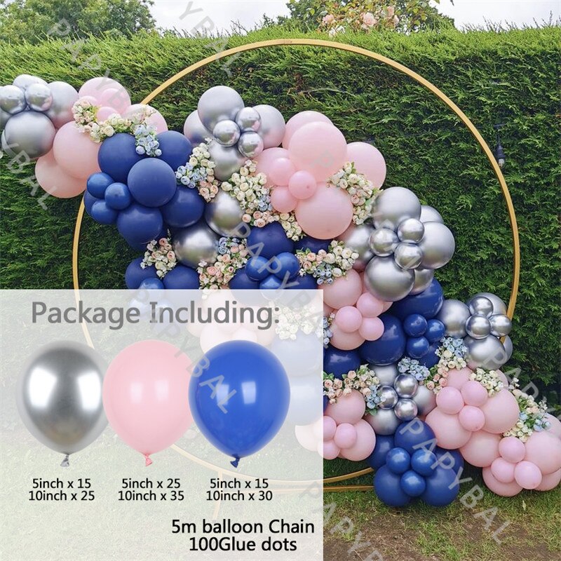 1set Forest Green Garland Arch Kit Gold Balloons 4D Chrome Metallic Foil Balls Party Decor Wedding Birthday Baby Shower Globos