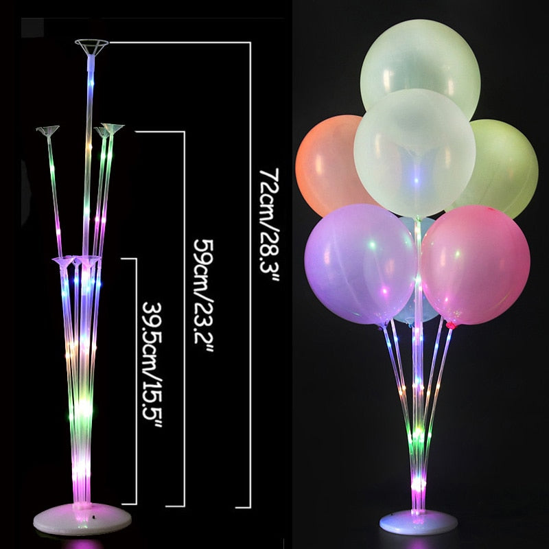 1/2/3pcs Wedding Table Balloon Stand Balloon Holder Support Base Table Floating Wedding Table Decoration Baby Shower Birthday