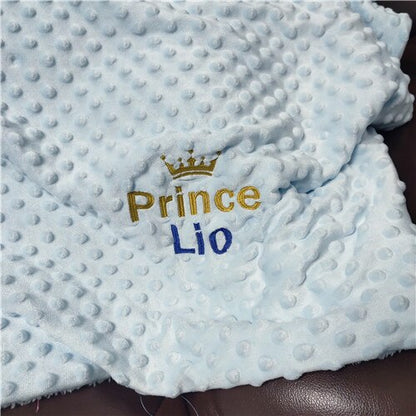 Name Personalized Newborn Baby Blanket Swaddling Baby Bedding Set Swaddle Soft Fleece Toddler Crib Bed Stroller Blanket