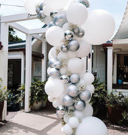New Retro Color Bean Paste Green Balloon Arch Garland Kit  Wedding Hawaiian Party Birthday Ballons Globos Decoration