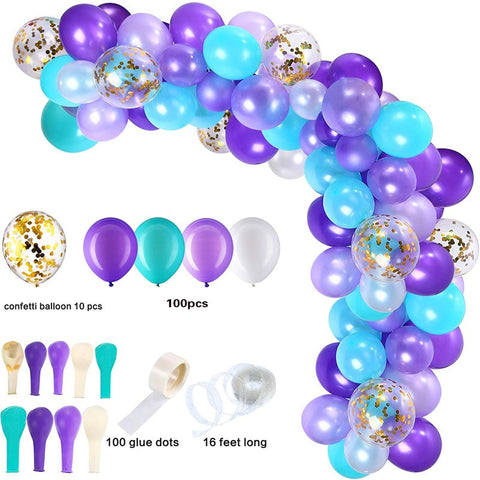 12ft Table Balloon Arch Kit For Birthday Party Wedding Graduation Christmas Decorations Baby Shower Bachelor Party Supplies