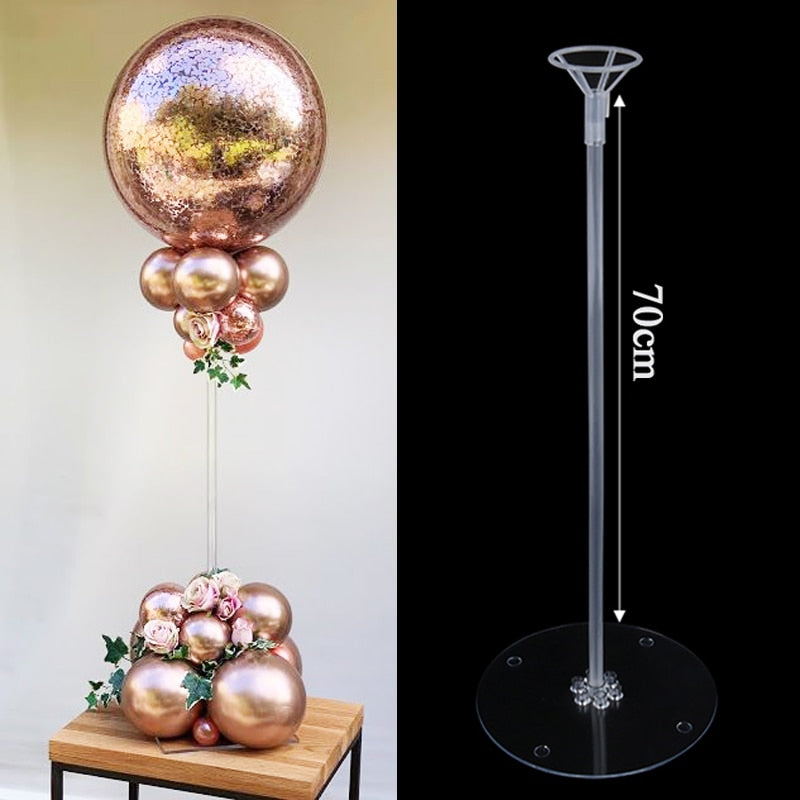1/2/3pcs Wedding Table Balloon Stand Balloon Holder Support Base Table Floating Wedding Table Decoration Baby Shower Birthday