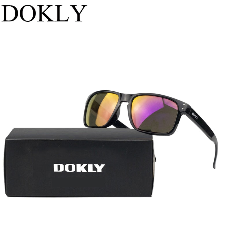 Dokly New Fashion Hot Classic Brand Designer Sunglass Men's ken block Sunglasses Women Men UV400 Sun Glasses