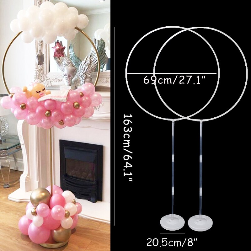Balloon Arch Adjustable Balloon Arch Stand Kit for Birthday Decorations Baby Shower Balloons Accessories Wedding Decor Globos