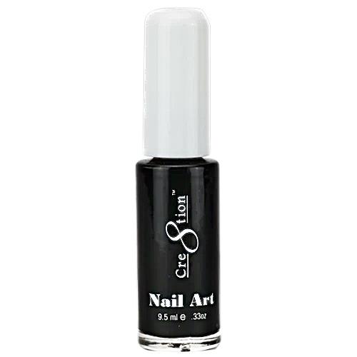 Cre8tion - Detailing Nail Art Lacquer (9.5ml) - 01 Black