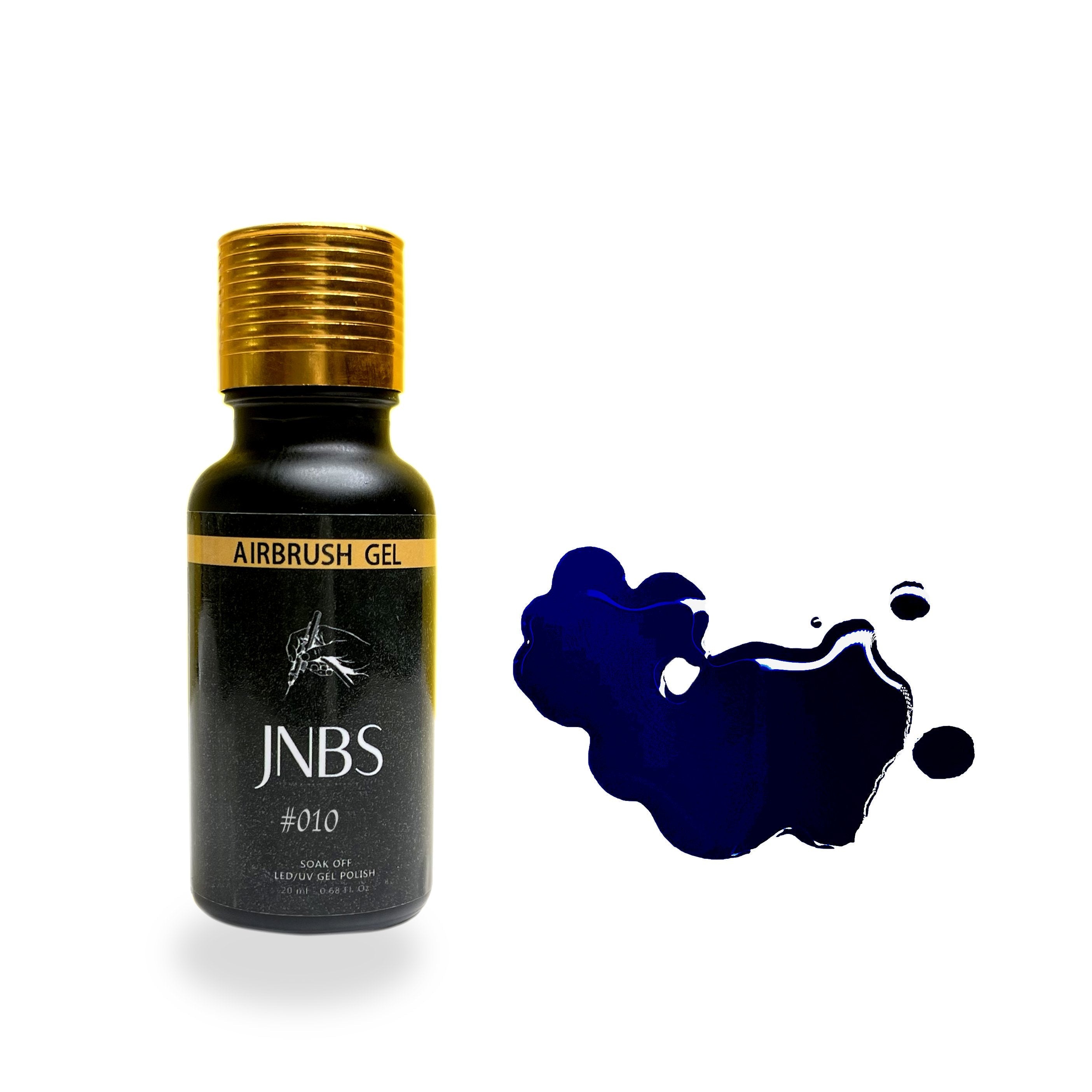 JNBS Airbrush Gel Color - Solid #010 Navy Blue (20ml)