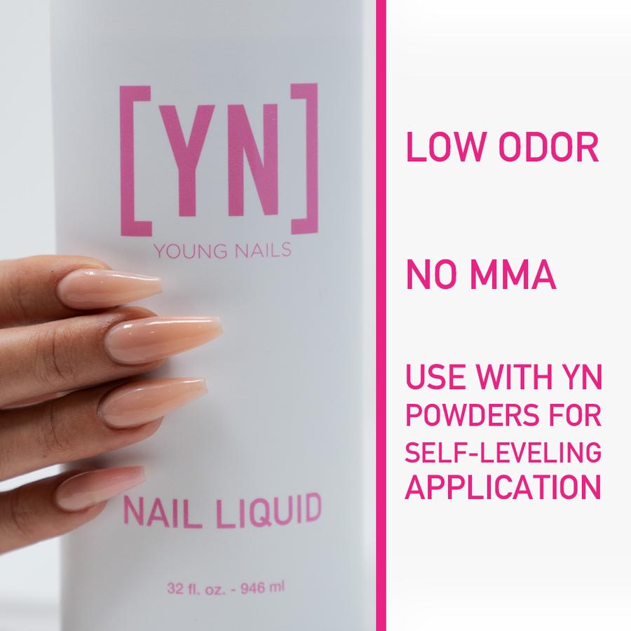 Young Nails - Nail Liquid Monomer (32oz)